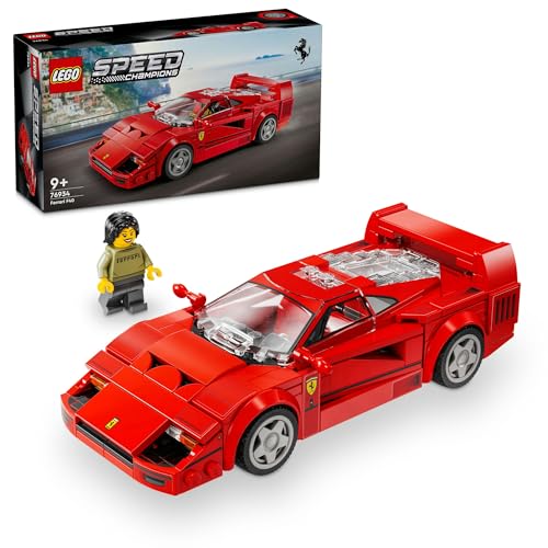 レゴ(LEGO) スピードチャンピオン Ferrari F40 Supercar おもちゃ 玩具 誕生日 プレゼント ブロック 男の子 女の子 子供 9歳 10歳 11歳 小学生 乗り物 車 ミニカー