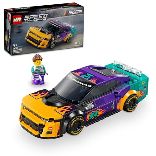 レゴ(LEGO) スピードチャンピオン NASCAR(R) Next Gen Chevrolet Camaro ZL1 おもちゃ 玩具 誕生日 プレゼント ブロック 男の子 女の子 子供 9歳 10歳