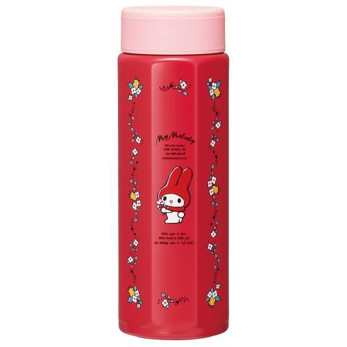 スケーター(Skater) ステンレス マグボトル 500ml 持ちやすい 8角形 保温 保冷 水筒 マイメロディ フラワーレトロ サンリオ STO5-A