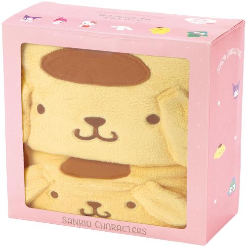 スケーター(Skater) タオル ギフト2点セット ヘアドライタオル バスタオル 吸水速乾 サンリオ ポムポムプリン SET1080