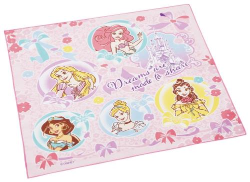 スケーター(Skater) 子供用 お弁当 ランチクロス 43×43cm キッズ 日本製 ディズニー プリンセス 25 KB4