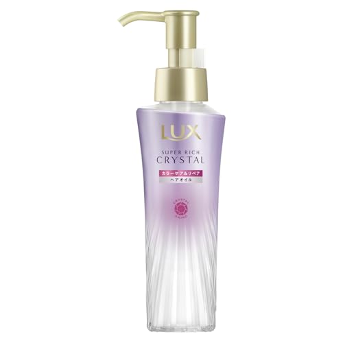 LUX (ラックス) スーパーリッチクリスタル カラーケアリペア 洗い流さないトリートメント ヘアオイル 本体 90ml