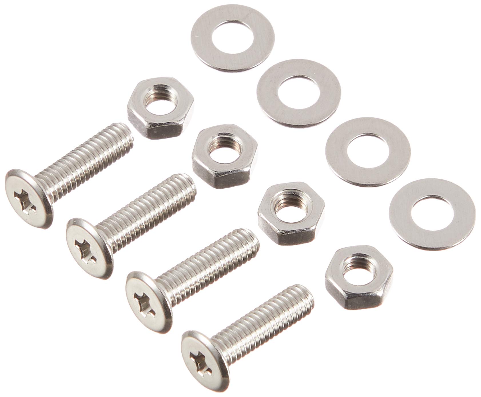 ダイドーハント(DAIDOHANT) 超低頭 小ねじ セット (ナット ・ ワッシャー 付) 吊パック ステンレス (呼び径d)4mm x (長さL)15mm (入数:4本) 10185984