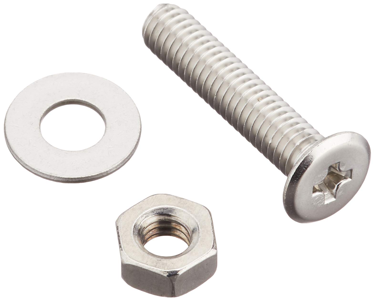 ダイドーハント(DAIDOHANT) 超低頭 小ねじ セット (ナット ・ ワッシャー 付) 吊パック ステンレス (呼び径d)4mm x (長さL)20mm (入数:4本) 10185985