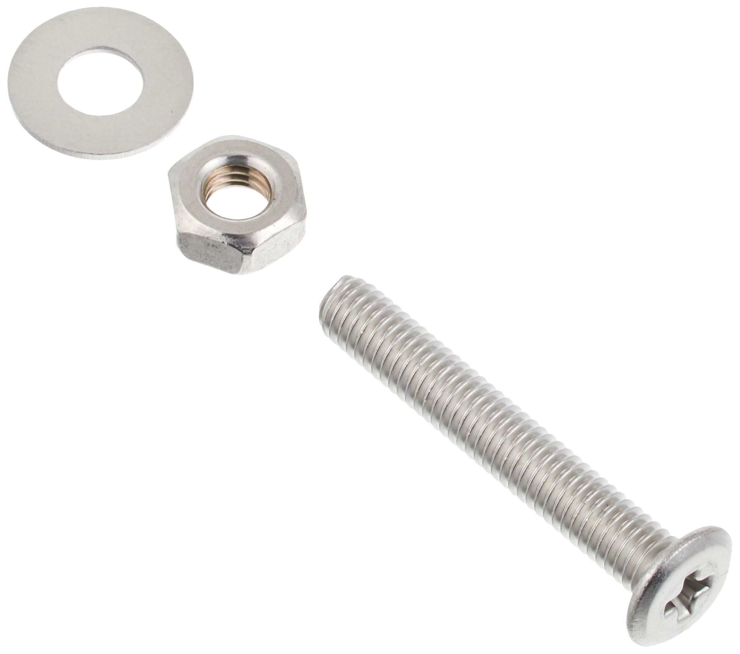 ダイドーハント(DAIDOHANT) 超低頭 小ねじ セット (ナット ・ ワッシャー 付) 吊パック ステンレス (呼び径d)3mm x (長さL)20mm (入数:4本) 10185979