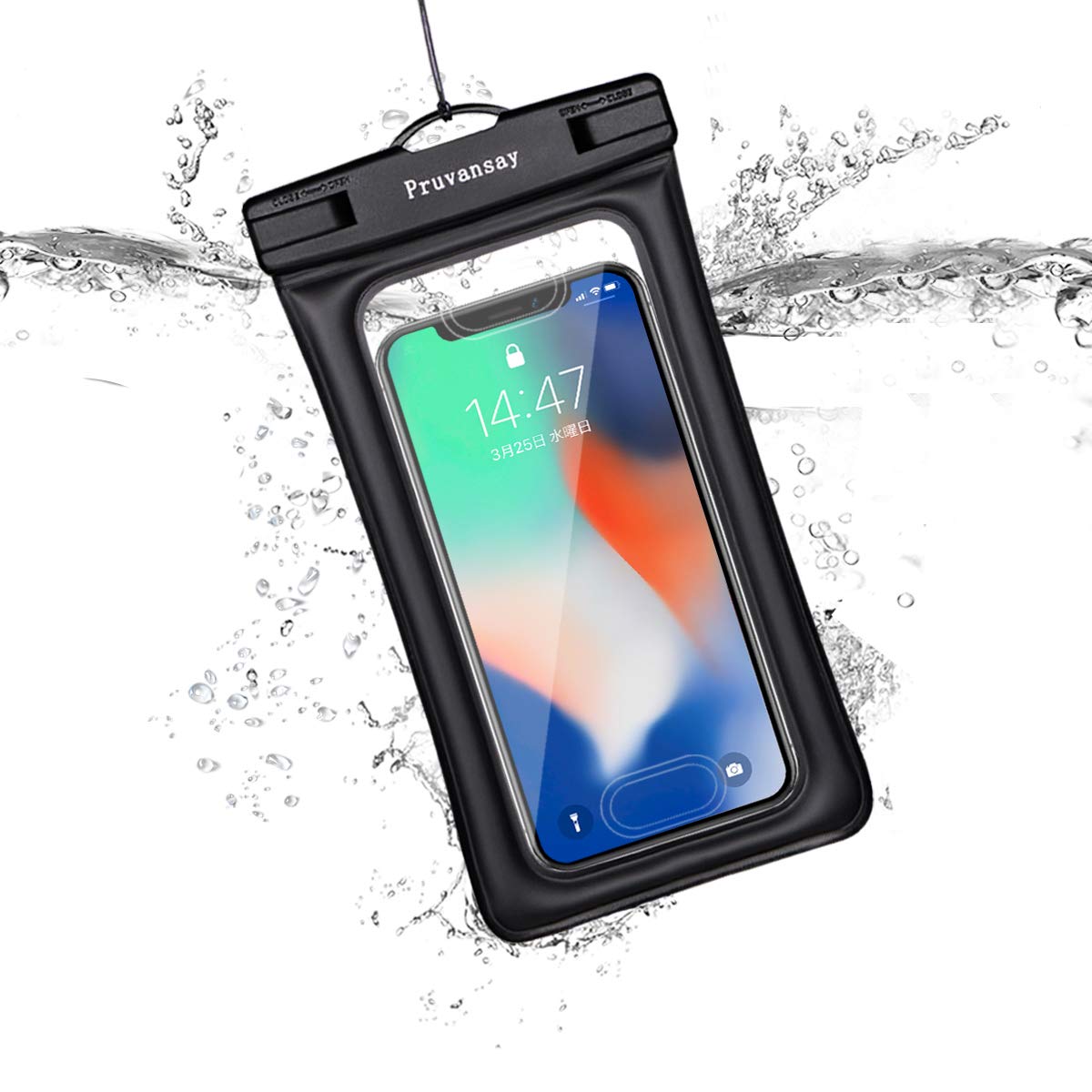 防水ケース新登場＆指紋/Face ID対応スマホ用 IPX8防水 360°保護 防水携帯ケース タッチ可 顔 気密性 i Phone15 14 13 Pro XS MAX XR X8 Samsung 