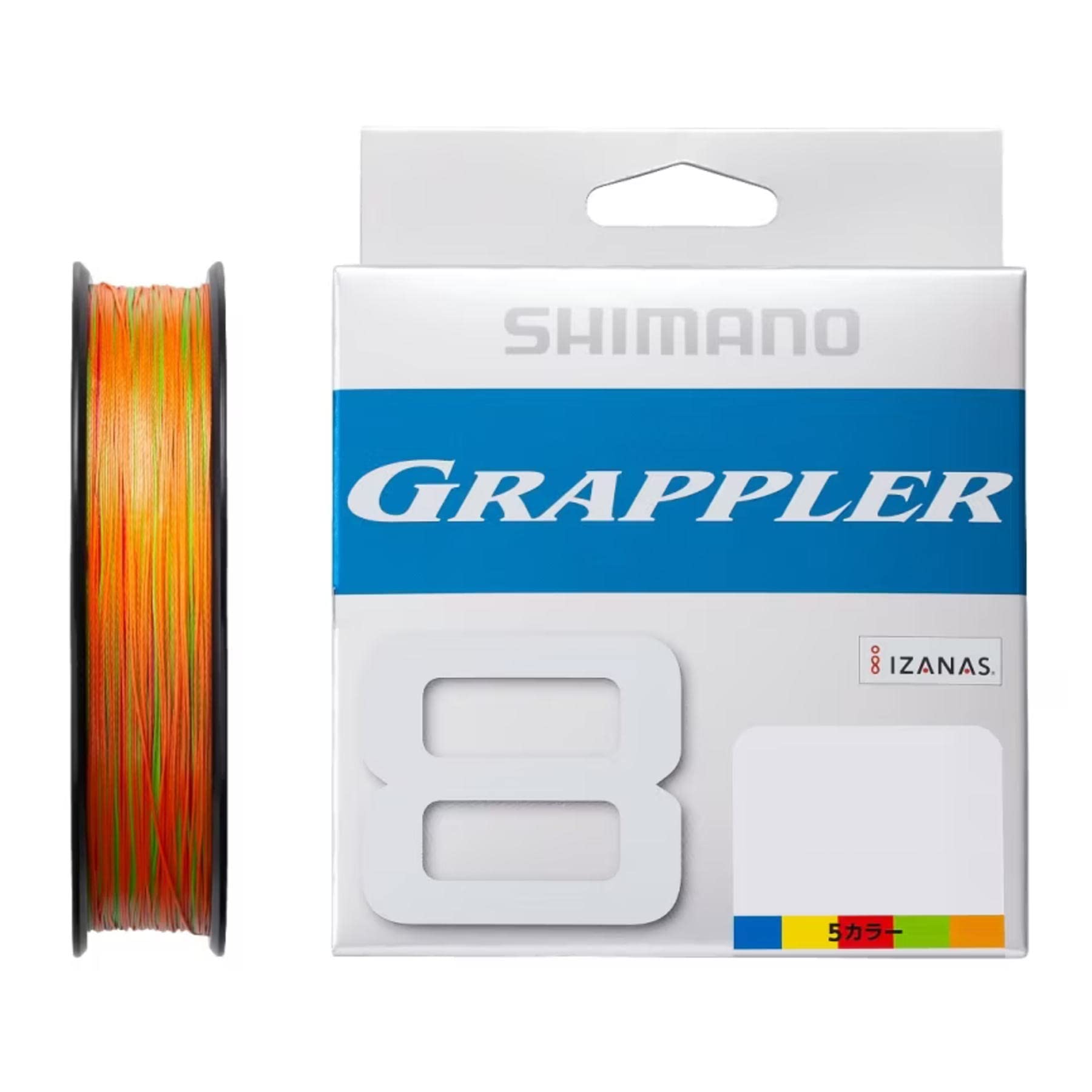 シマノ(SHIMANO) グラップラー8 PE 200m LD-A61U 5カラー (5色×10m) 2号