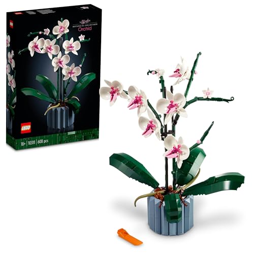 レゴ(LEGO) ボタニカル 胡蝶蘭 おもちゃ 玩具 プレゼント 誕生日 ブロック クリスマス 男性 女性 花束 造花 飾り インテリア オシャレ 母 父 10311