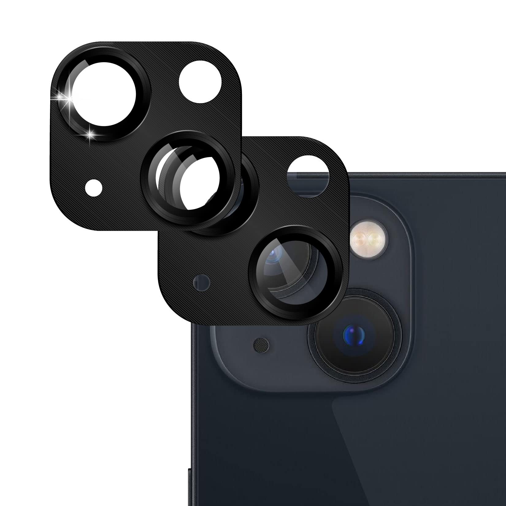 Seninhi カメラレンズカバー i Phone 13 Mini / i Phone13 カメラフィルム アルミ合金 いphone13mini カメラ保護 フィルム アイフォン13 /13 ミニ カ